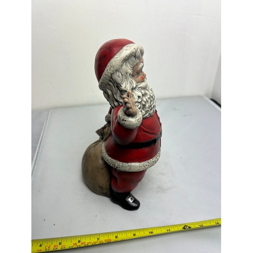 190 - Ceramic Santa Claus Figure (Possibly Atlantic Mold, can’t see makers name)