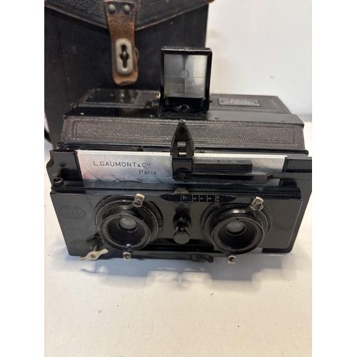 201 - Antique French camera from L'Gaumont & Co Paris