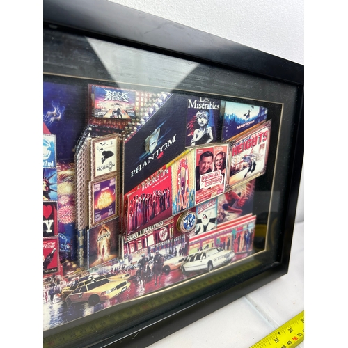 76 - Framed 3D Picture