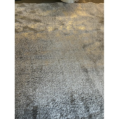 41 - Dunelm Silver Rug 240cm x 340cm