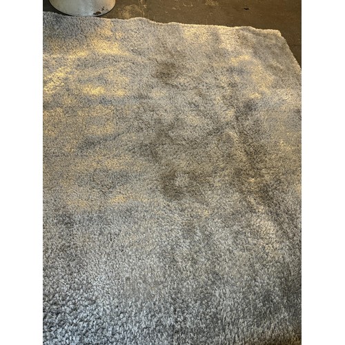 41 - Dunelm Silver Rug 240cm x 340cm