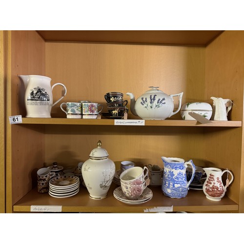 61 - Qty of Chinaware