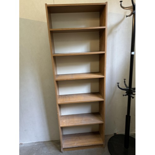 143 - Tall Wooden Bookshelf