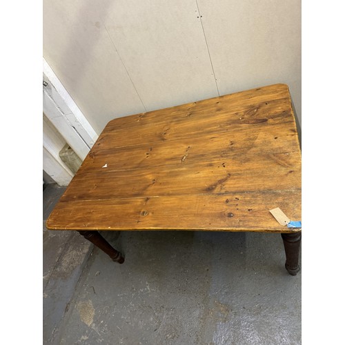 216 - Wooden Kitchen/Dining Table with Drawers