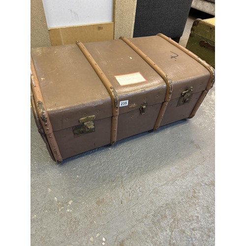 235 - Vintage Steamer Trunk