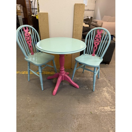 243 - Bistro Set, 2 Chairs and Table,