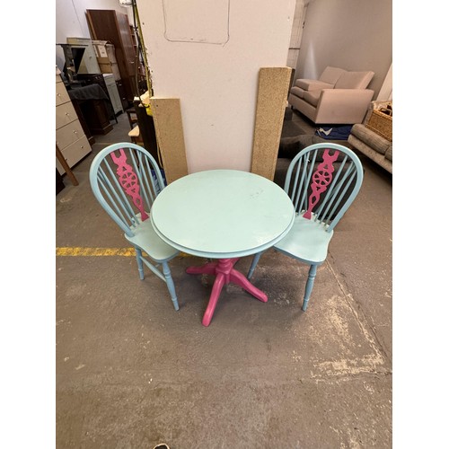 243 - Bistro Set, 2 Chairs and Table,