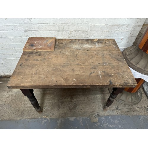 246 - Vintage Workshop Table