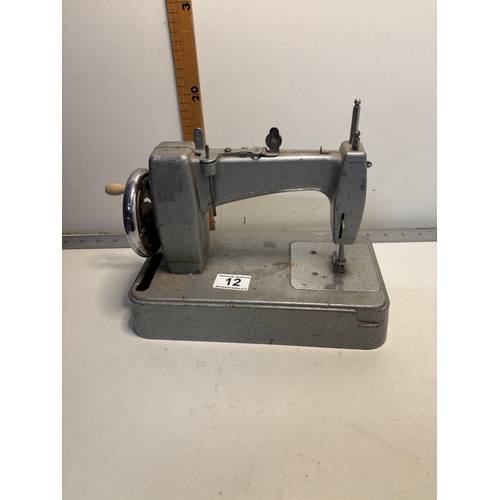 12 - Child's sewing machine