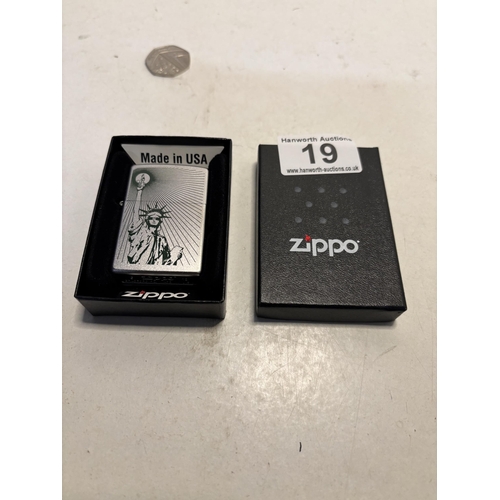 19 - Zippo lighter