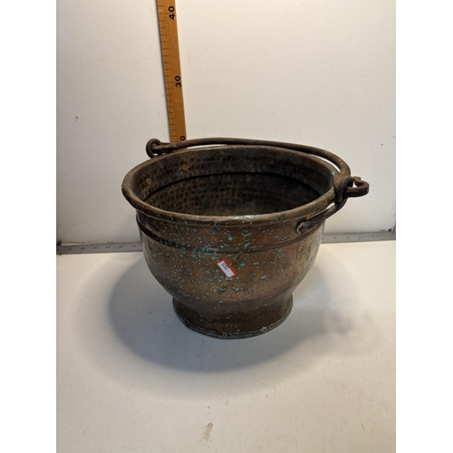 2 - Brass plant pot