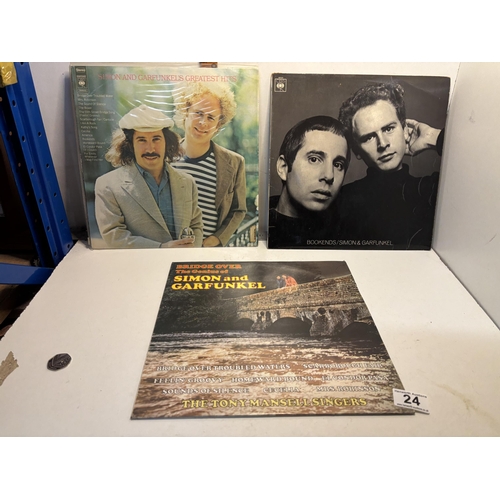 24 - X3 Simon & Garfunkel LPs