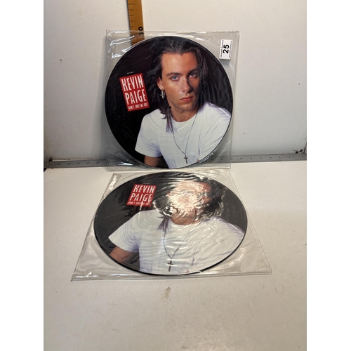 25 - X2 picture discs