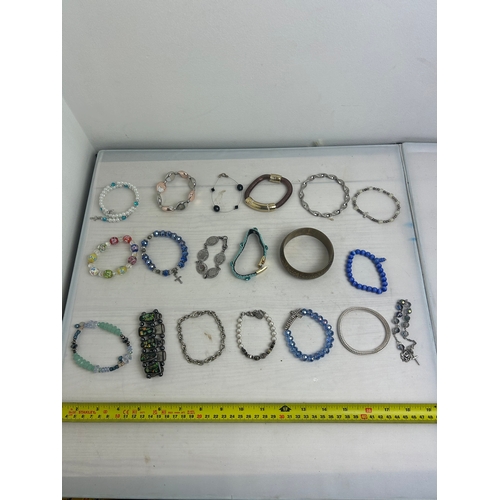 71 - Quantity of Costume Jewellery Bracelets