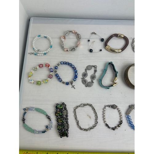 71 - Quantity of Costume Jewellery Bracelets