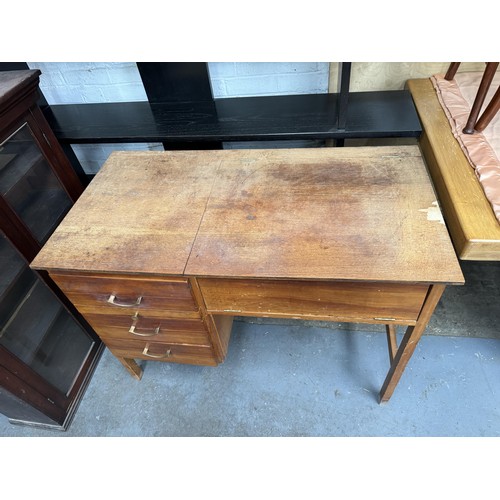 269 - Vintage Desk, Hinged Lid