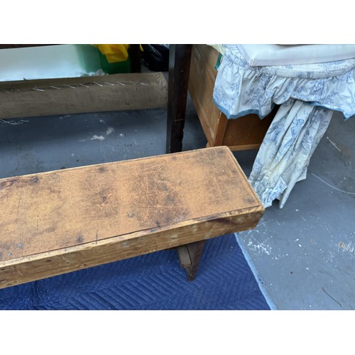 276 - Vintage Wooden Bench