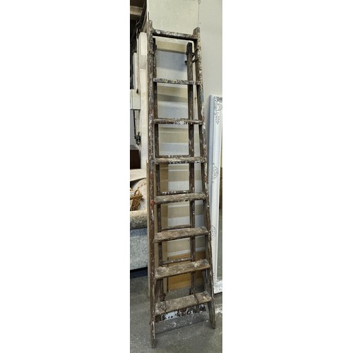 284 - Antique Ladder, Decorative Item