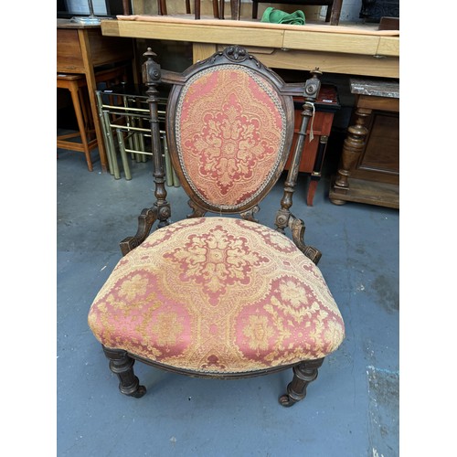 306 - Vintage Low Nursing Chair