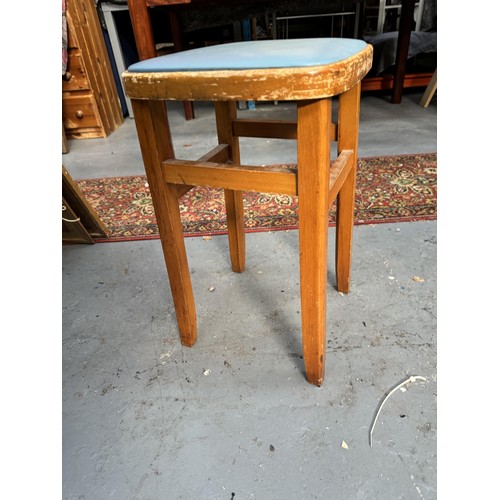 349 - Vintage wooden Stool/seat