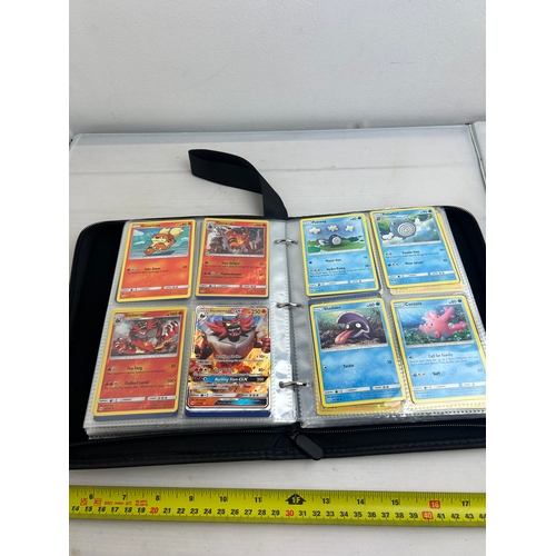 113 - Binder with Large quantity of Pokémon cards. 250+ cards total