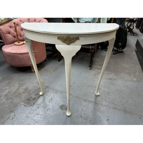 623 - Half Moon Console table