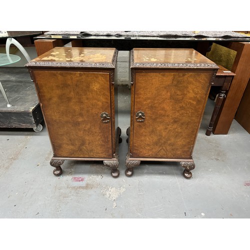 627 - Pair Vintage Bedside Cabinets