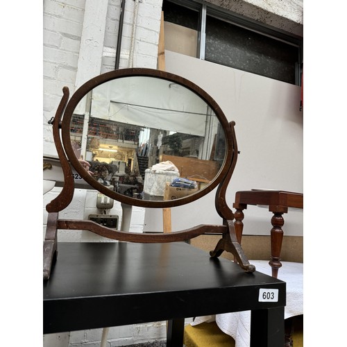 629 - Vintage Dressing Table Mirror