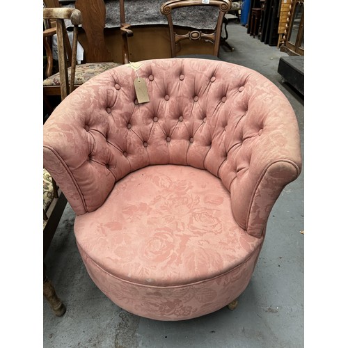 632 - Pink Nursing Chair