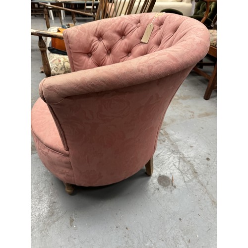 632 - Pink Nursing Chair