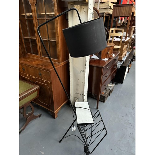 666 - Floor Lamp with Magazine Rack