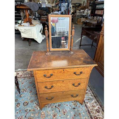 675 - Vintage Washstand with Mirror