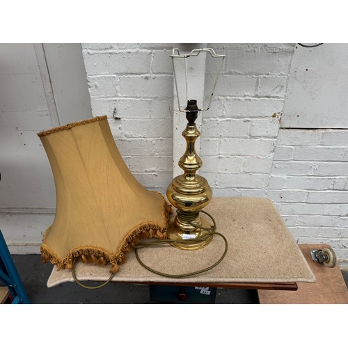 24 - Brass table Lamp