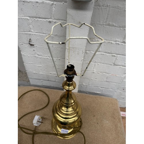 24 - Brass table Lamp