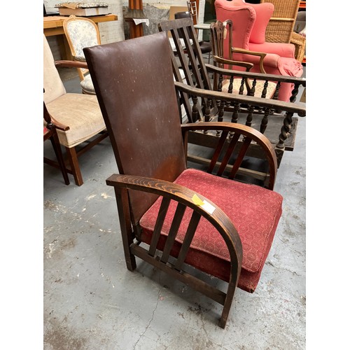 46 - Vintage Reclining Armchair