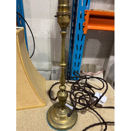 74 - Brass Table Lamp