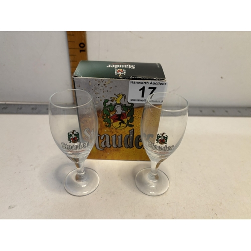 17 - X2 Stauder glasses