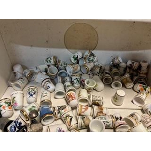 90 - Large qty of thimbles