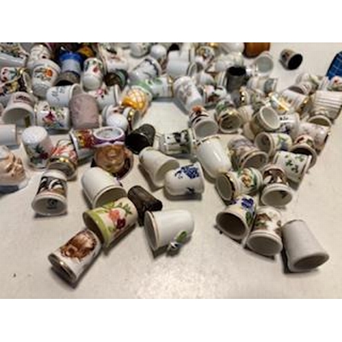 90 - Large qty of thimbles