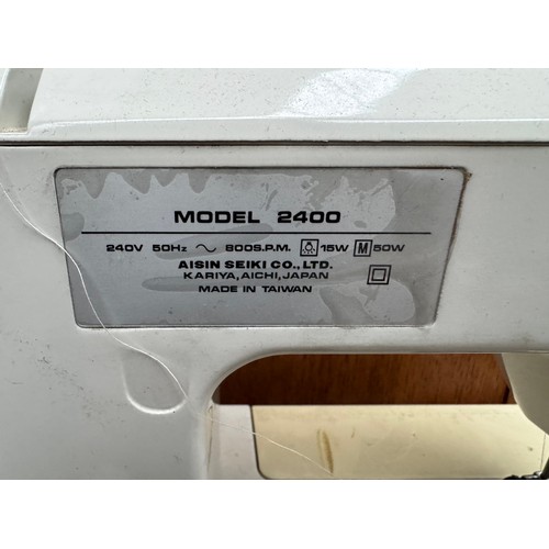 115 - Toyota Sewing Machine Model 2400, (untested)