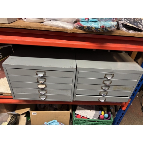 39 - X2 vintage filing cabinets
PLEASE NOTE NOT POSTABLE