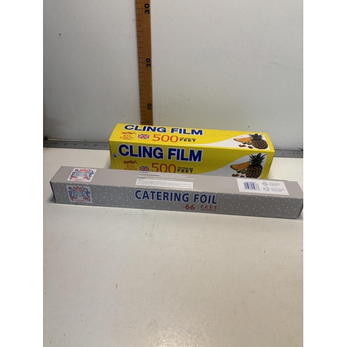 239 - Foil & cling film