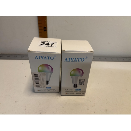 247 - X2 Smart bulbs