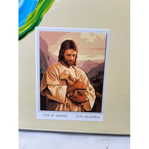 134 - NEW Paint by Numbers Kit - JESUS