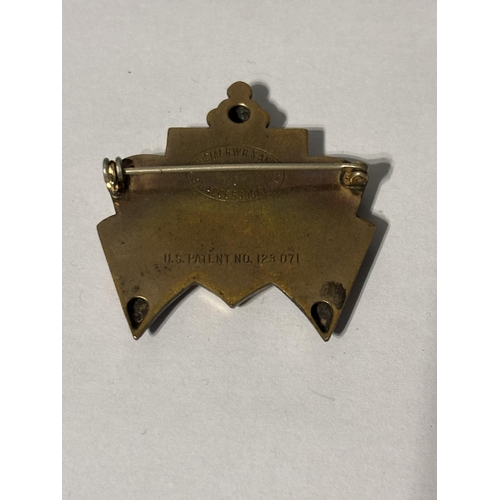 5 - US WW2 British War Relief Society pin badge