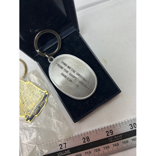 235 - 2 Cutty Sark Keyrings