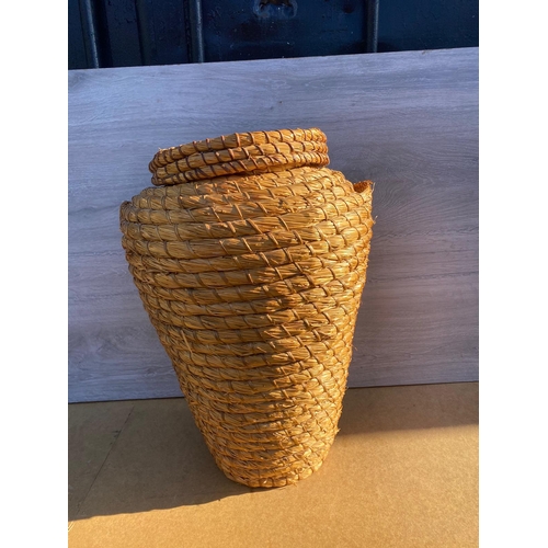 124 - Large Wicker Basket not postable