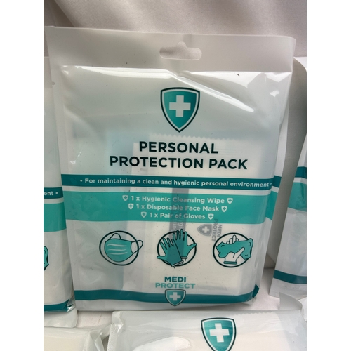 132 - 9x PPE Protection Packs