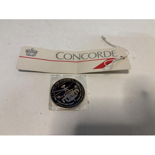 170 - Concorde tag & Apache badge