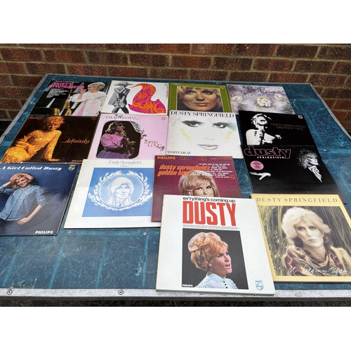 12 - Qty of Dusty Springfield LPs